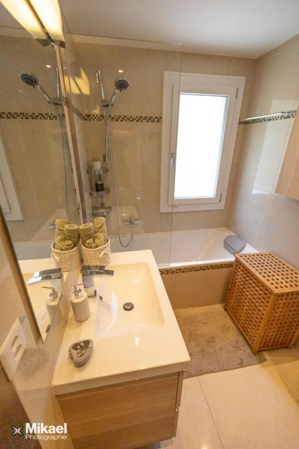 Gruyere Alpes Appartement 3 Chambres Bbq Parking Neirivue المظهر الخارجي الصورة