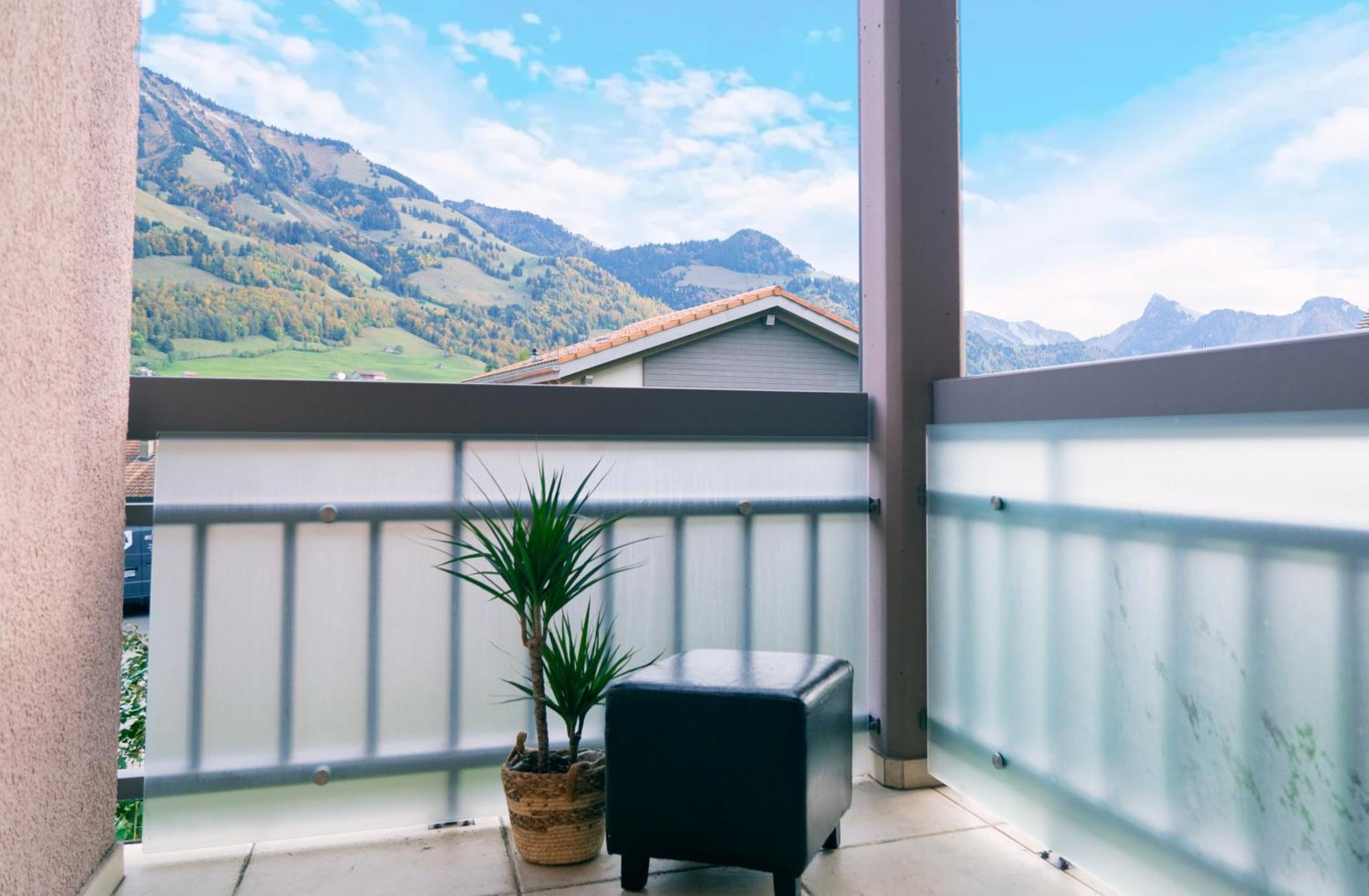 Gruyere Alpes Appartement 3 Chambres Bbq Parking Neirivue المظهر الخارجي الصورة