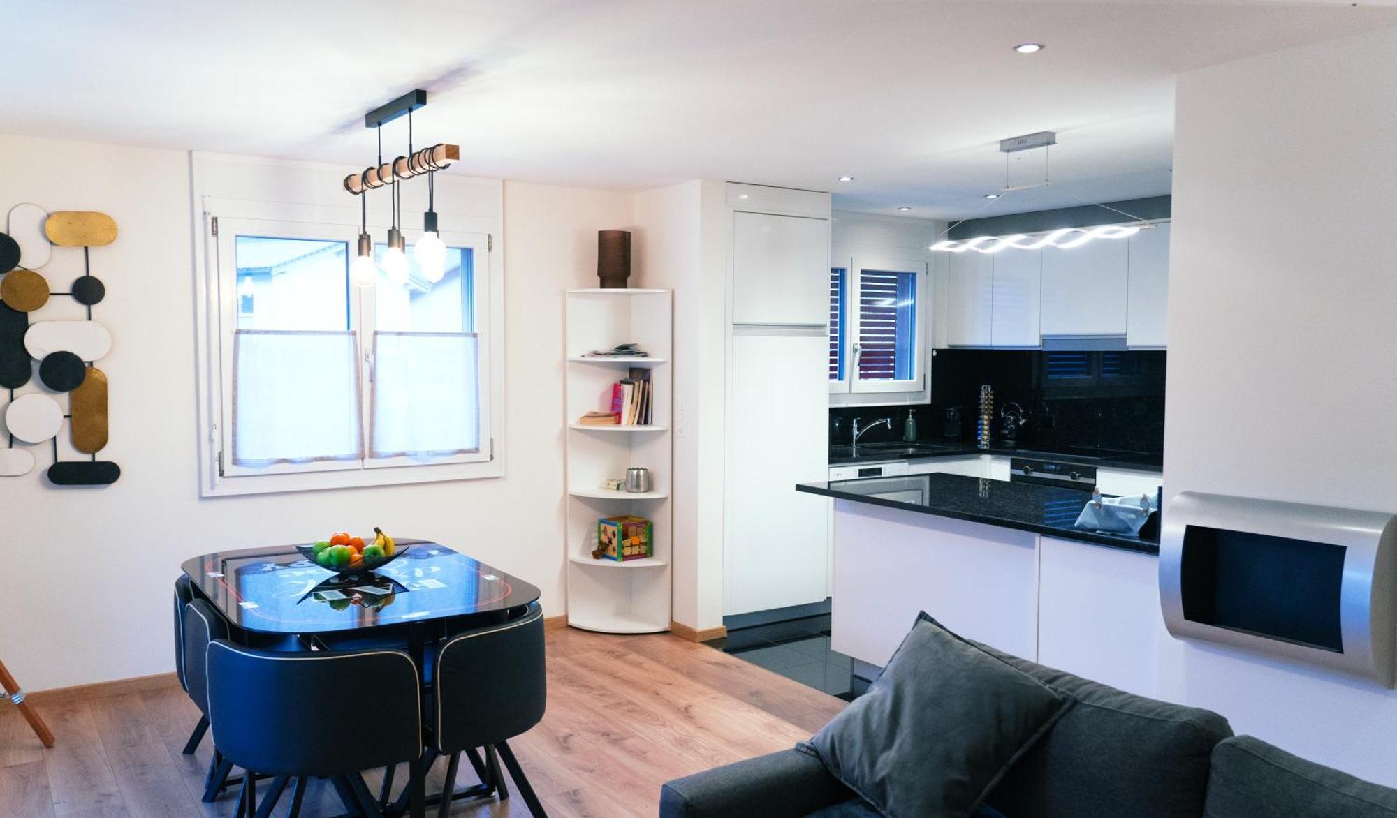 Gruyere Alpes Appartement 3 Chambres Bbq Parking Neirivue المظهر الخارجي الصورة