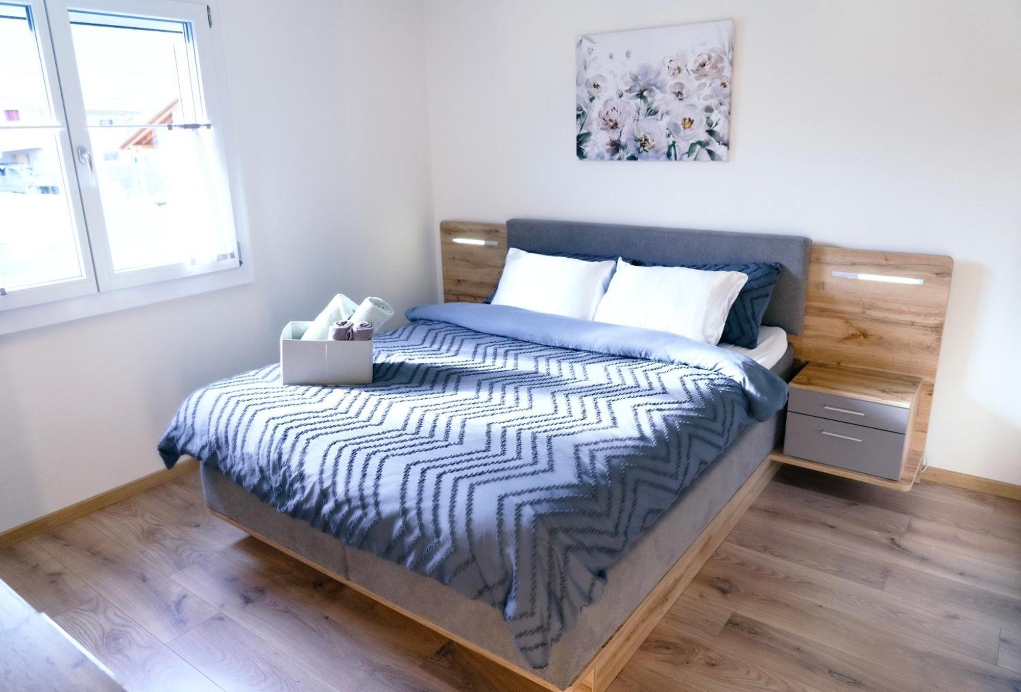 Gruyere Alpes Appartement 3 Chambres Bbq Parking Neirivue المظهر الخارجي الصورة