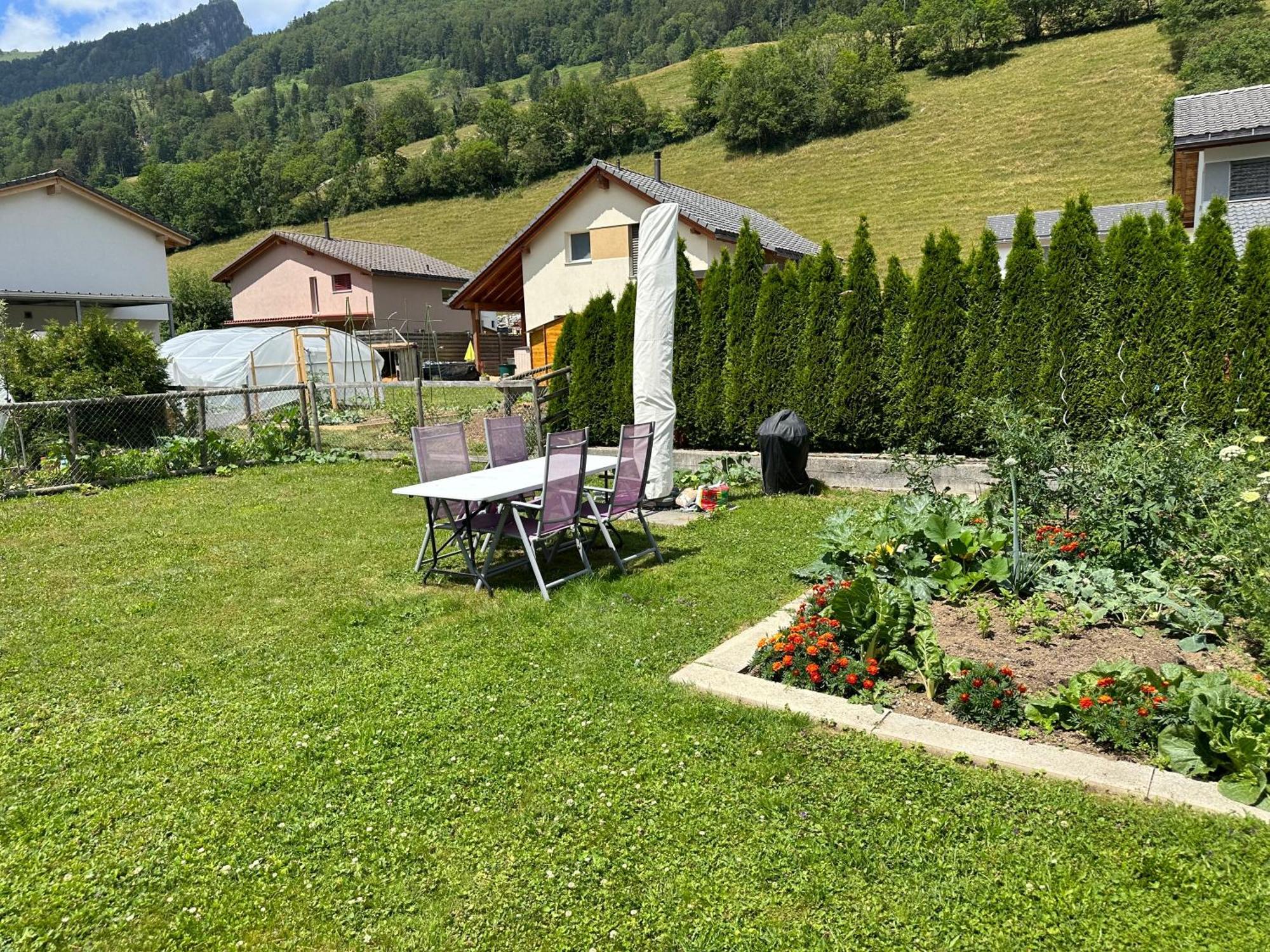Gruyere Alpes Appartement 3 Chambres Bbq Parking Neirivue المظهر الخارجي الصورة